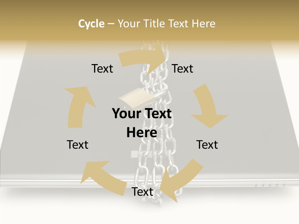 Metaphor Office Closeup PowerPoint Template