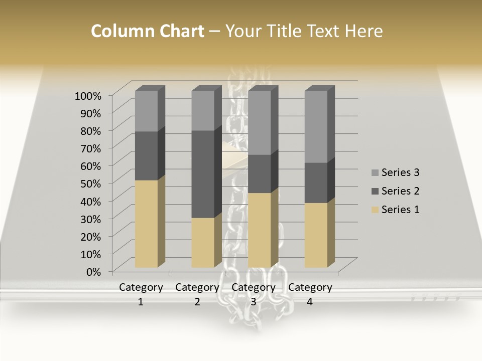 Metaphor Office Closeup PowerPoint Template