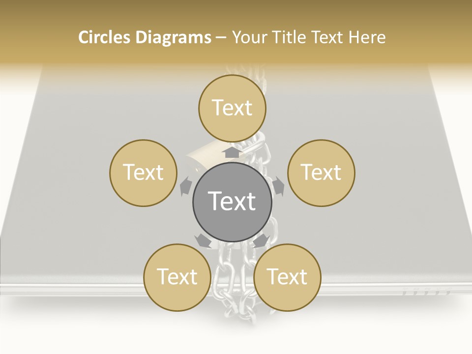 Metaphor Office Closeup PowerPoint Template