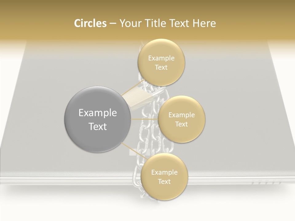 Metaphor Office Closeup PowerPoint Template