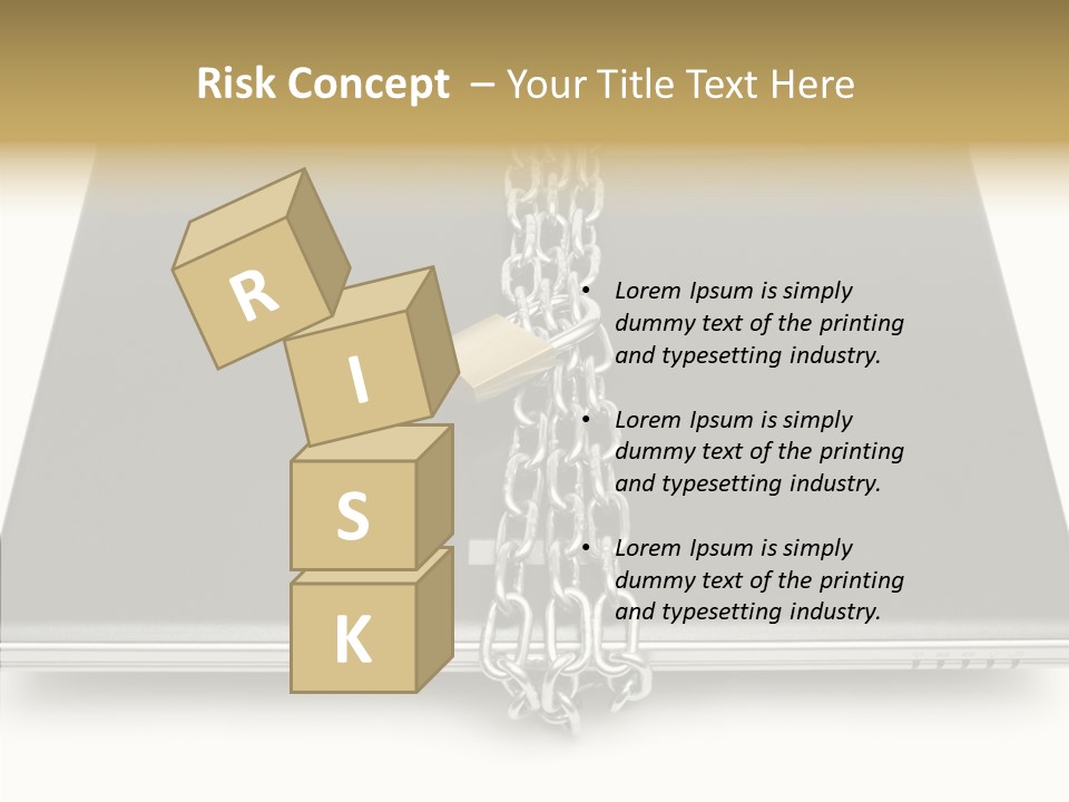 Metaphor Office Closeup PowerPoint Template