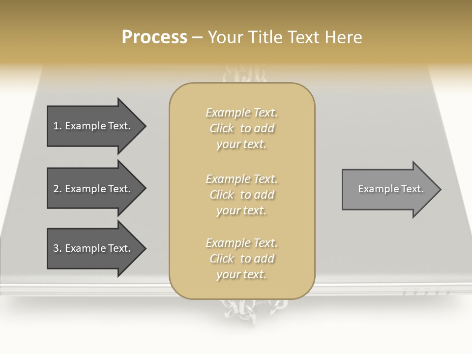 Metaphor Office Closeup PowerPoint Template