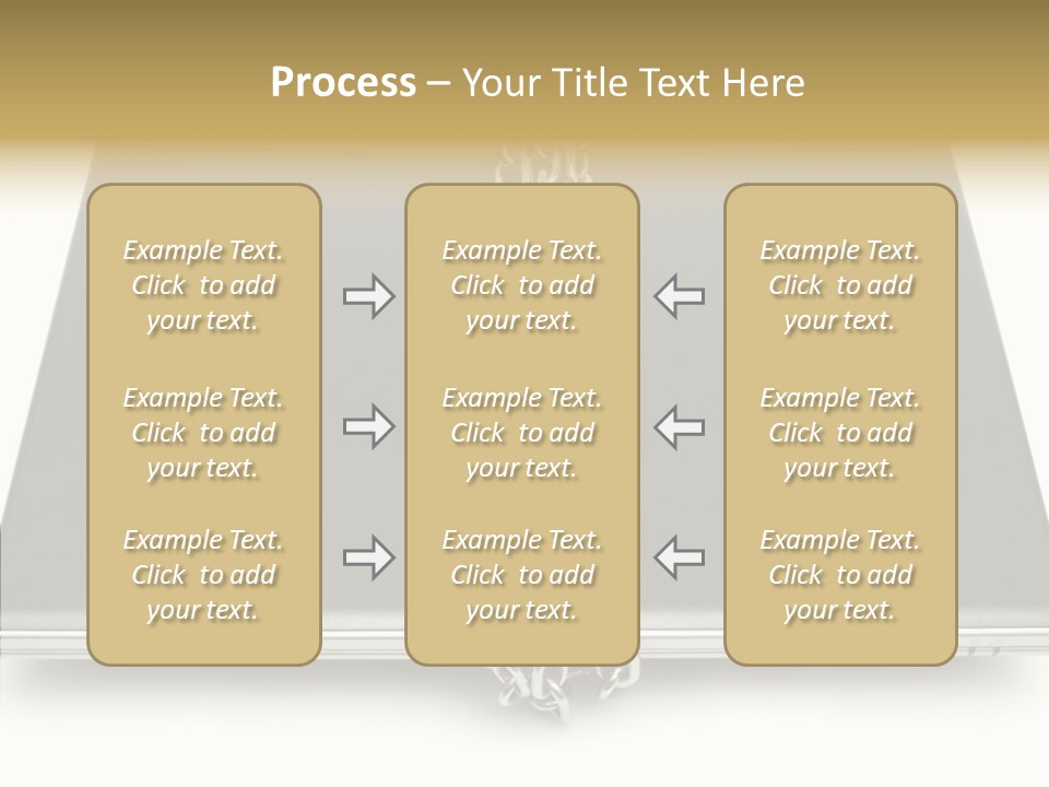 Metaphor Office Closeup PowerPoint Template