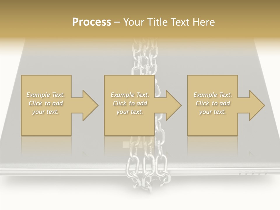 Metaphor Office Closeup PowerPoint Template