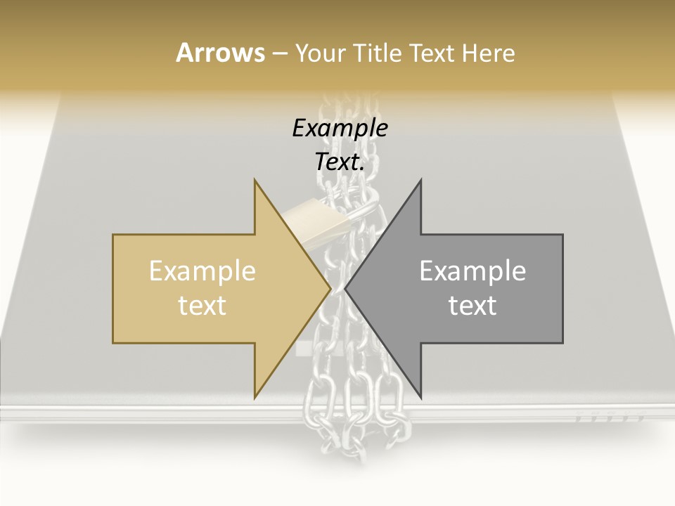 Metaphor Office Closeup PowerPoint Template