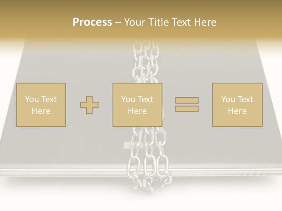Metaphor Office Closeup PowerPoint Template