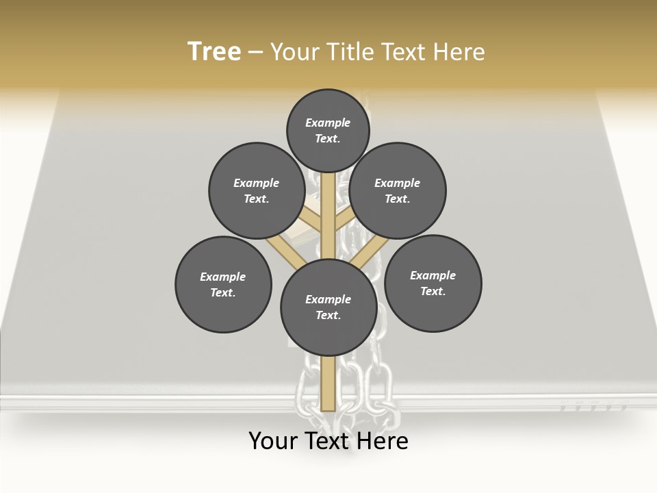 Metaphor Office Closeup PowerPoint Template