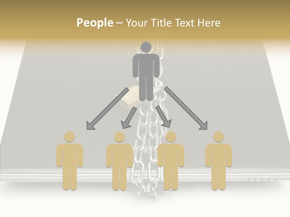 Metaphor Office Closeup PowerPoint Template