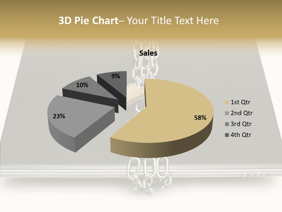 Metaphor Office Closeup PowerPoint Template