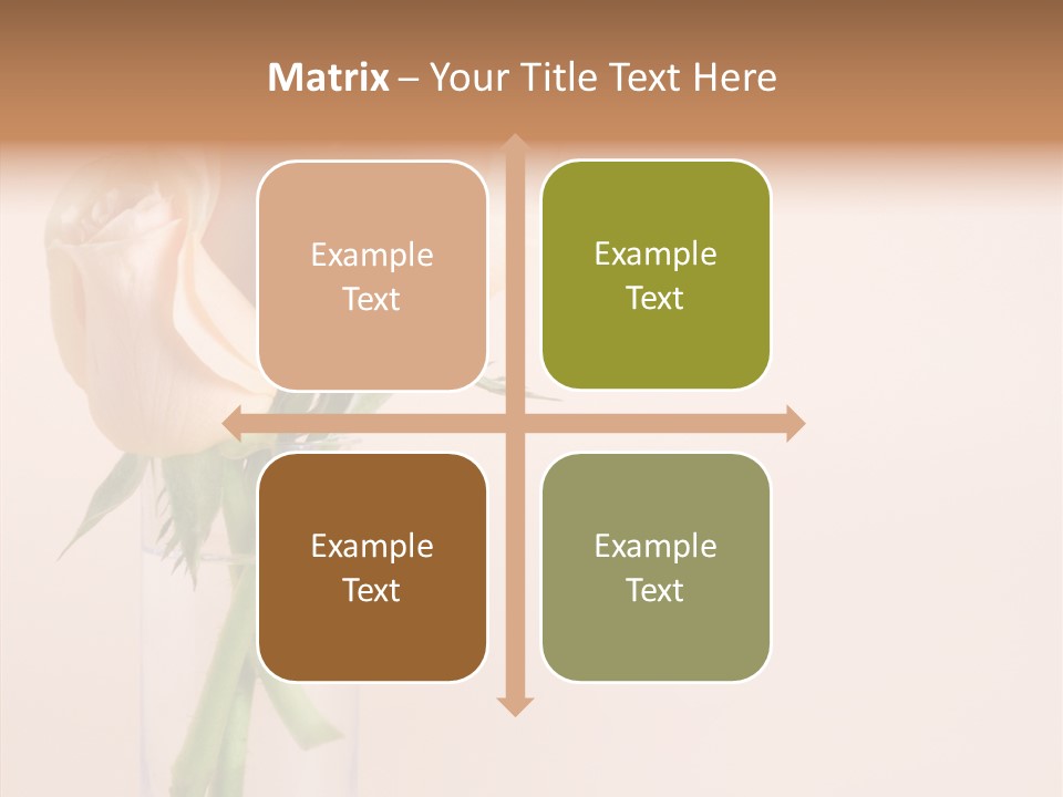 Pastel Colored Petal PowerPoint Template