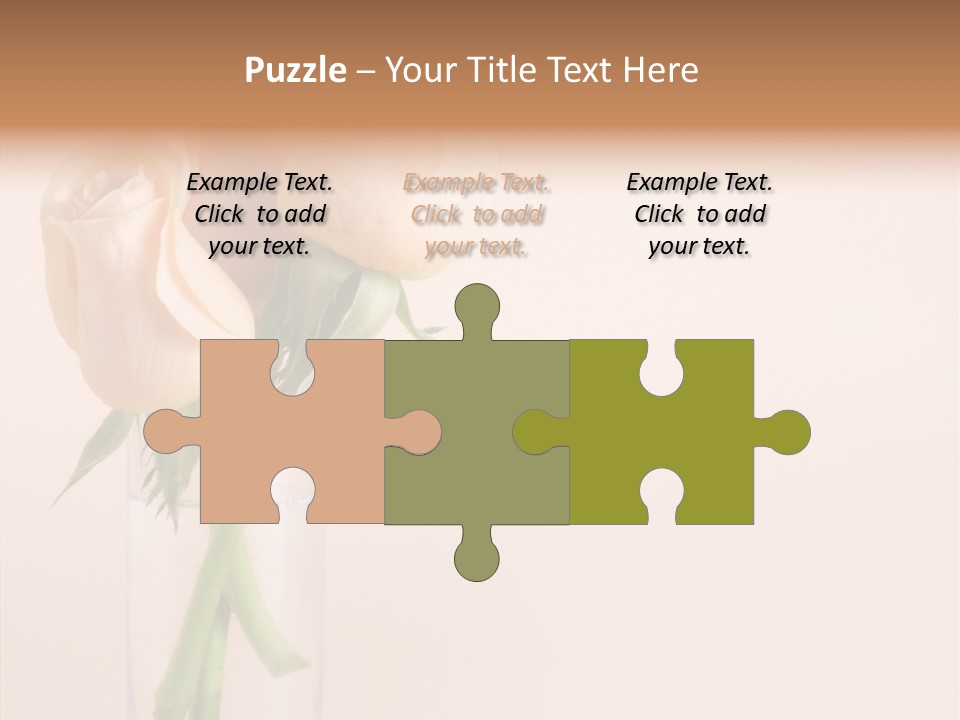 Pastel Colored Petal PowerPoint Template