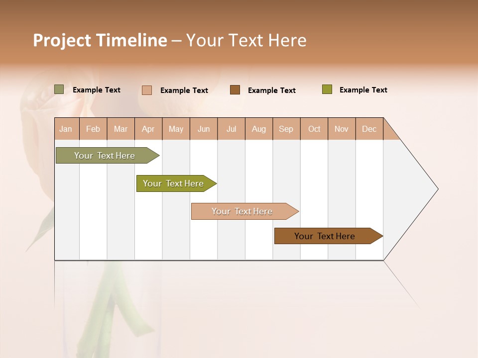 Pastel Colored Petal PowerPoint Template