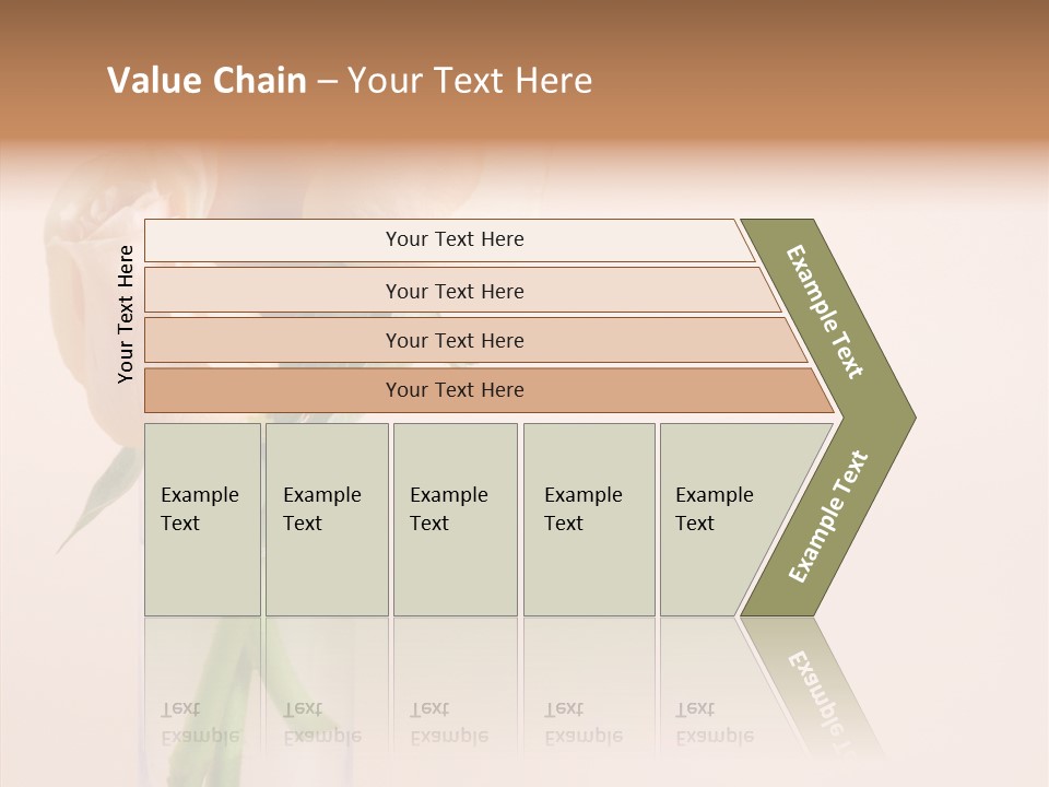 Pastel Colored Petal PowerPoint Template