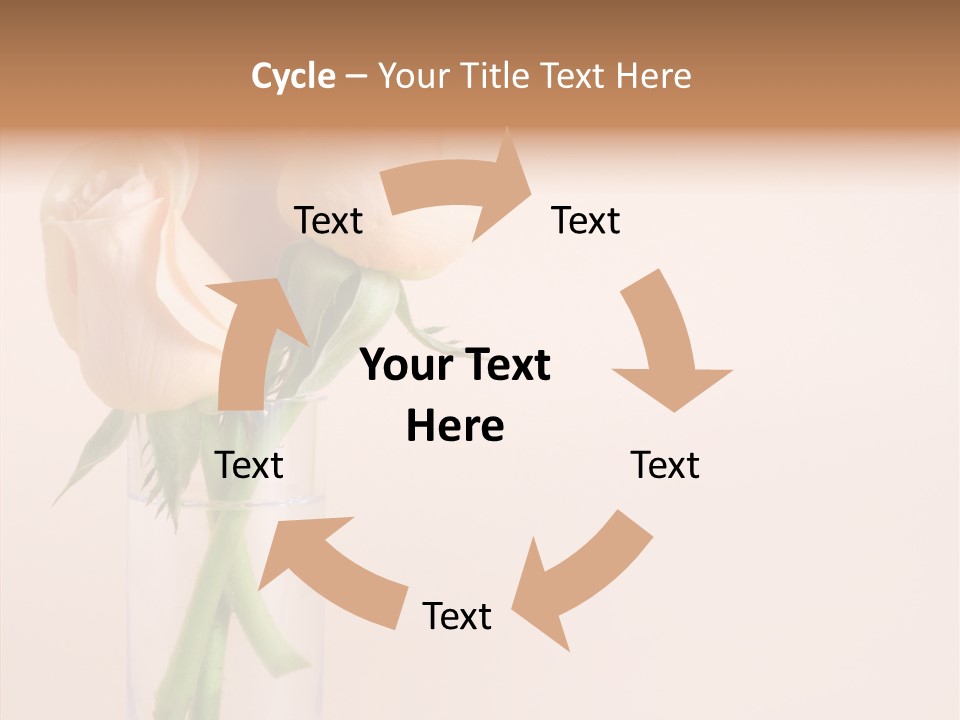 Pastel Colored Petal PowerPoint Template