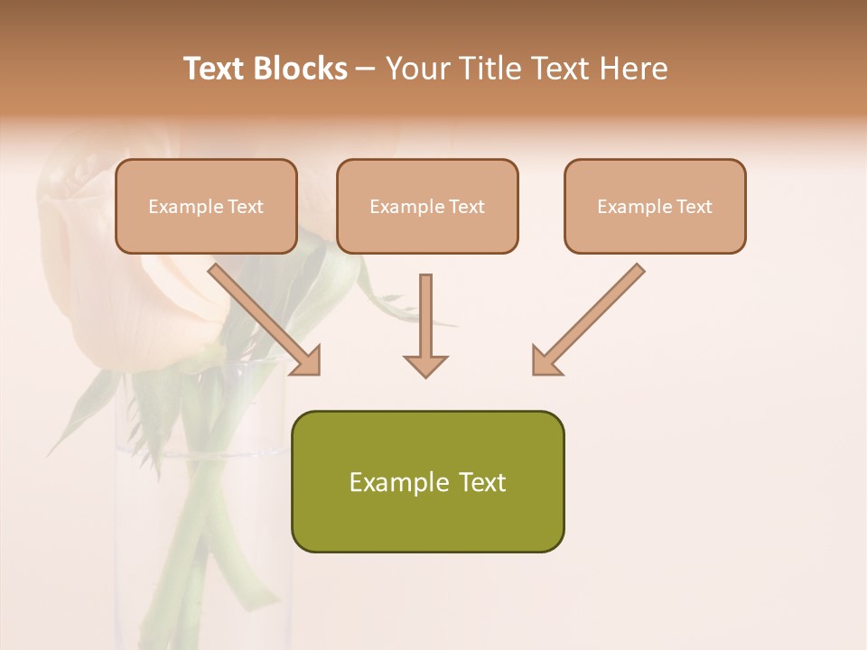 Pastel Colored Petal PowerPoint Template