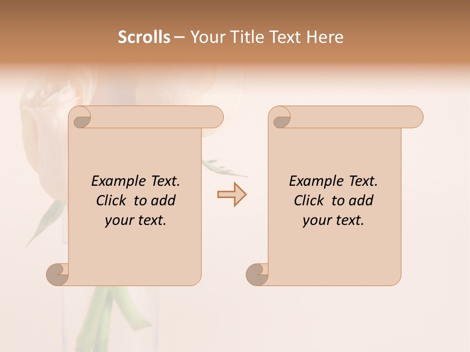 Pastel Colored Petal PowerPoint Template