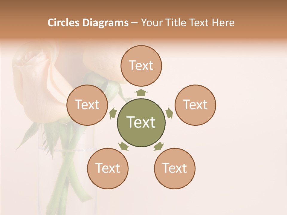 Pastel Colored Petal PowerPoint Template