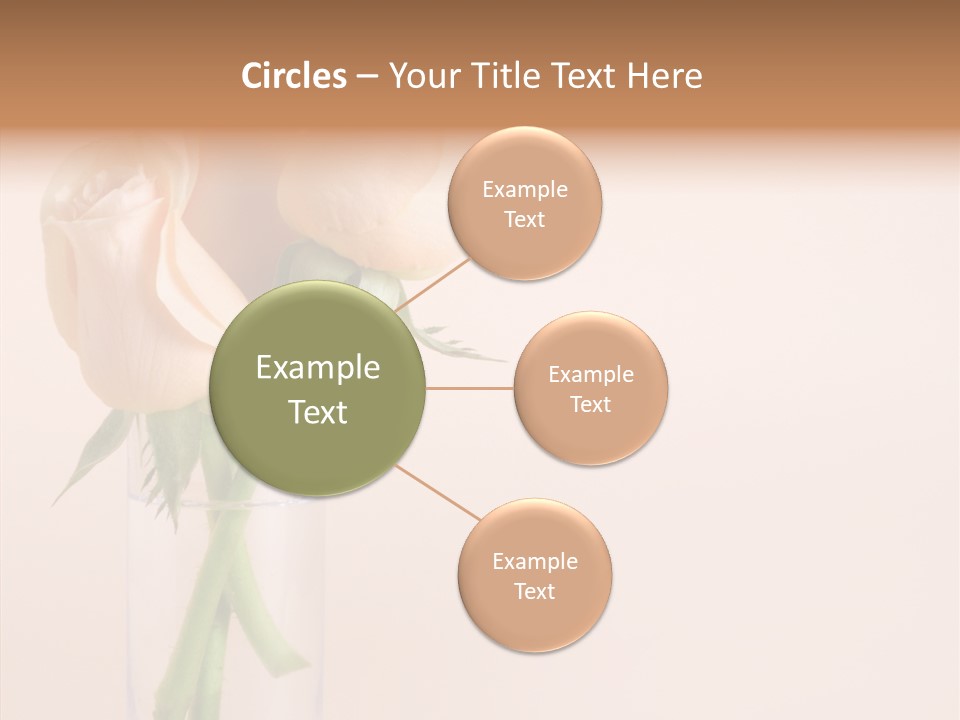 Pastel Colored Petal PowerPoint Template