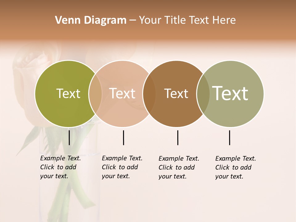 Pastel Colored Petal PowerPoint Template