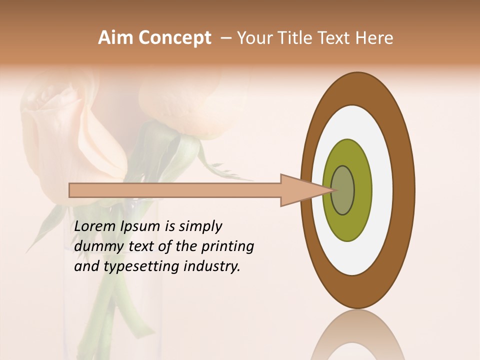 Pastel Colored Petal PowerPoint Template