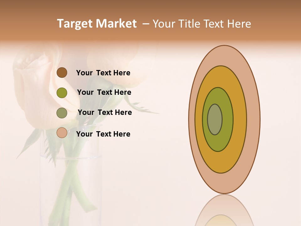 Pastel Colored Petal PowerPoint Template