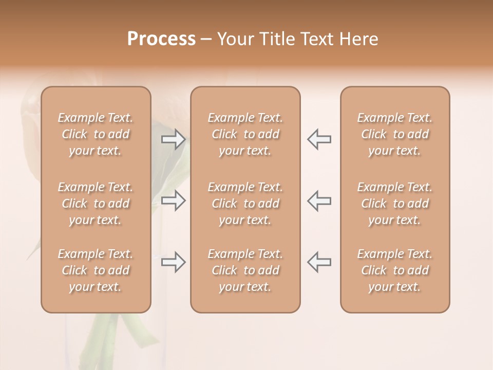 Pastel Colored Petal PowerPoint Template