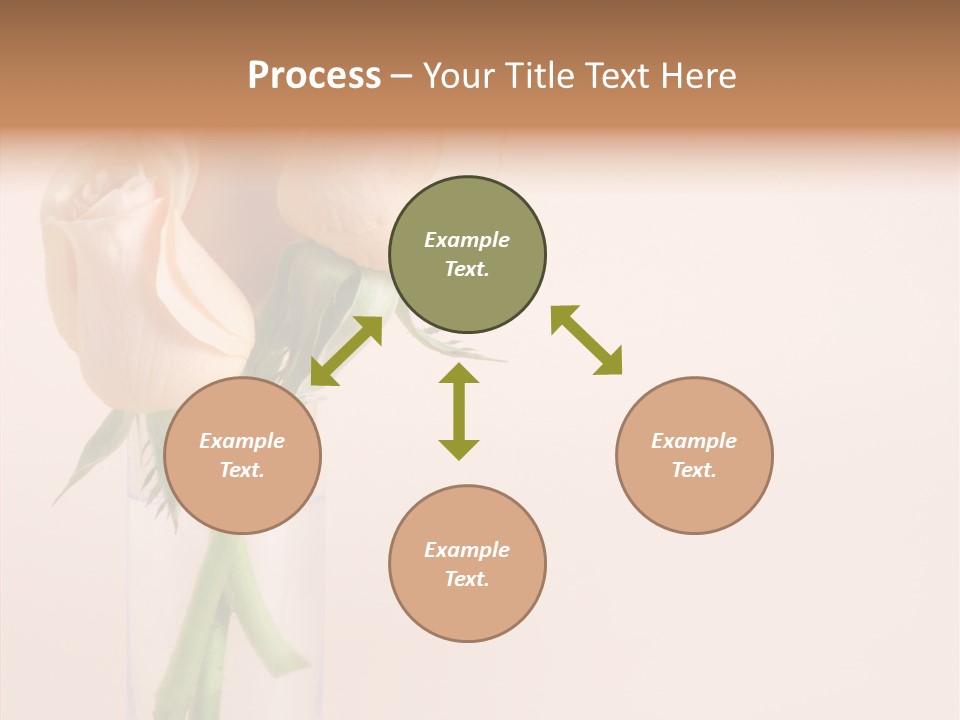 Pastel Colored Petal PowerPoint Template
