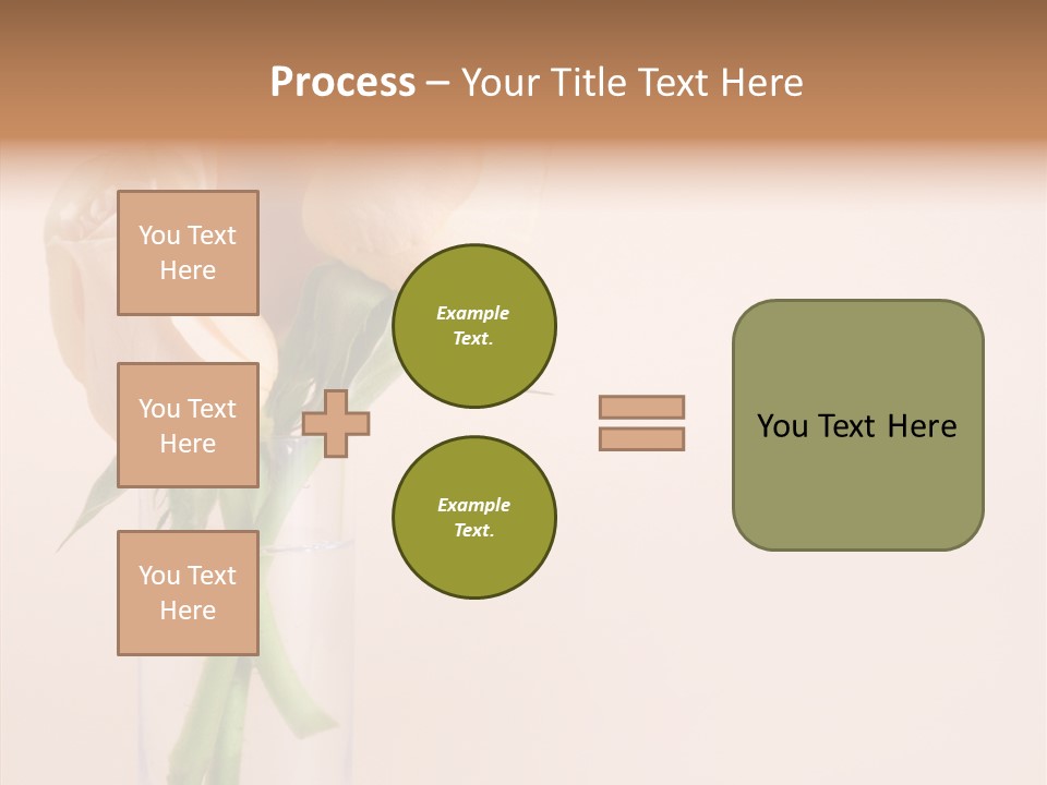 Pastel Colored Petal PowerPoint Template