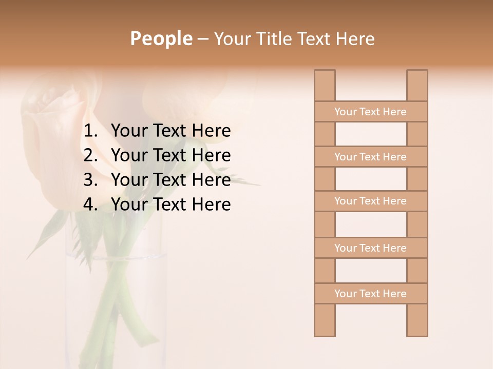 Pastel Colored Petal PowerPoint Template