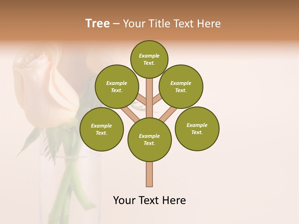 Pastel Colored Petal PowerPoint Template