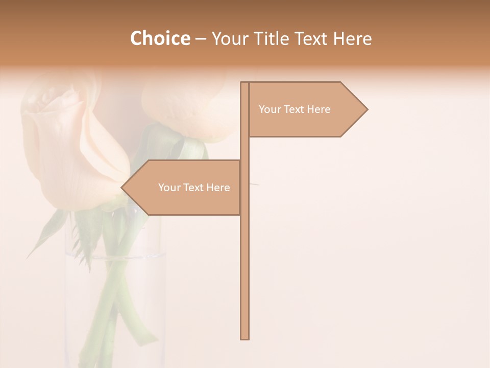 Pastel Colored Petal PowerPoint Template