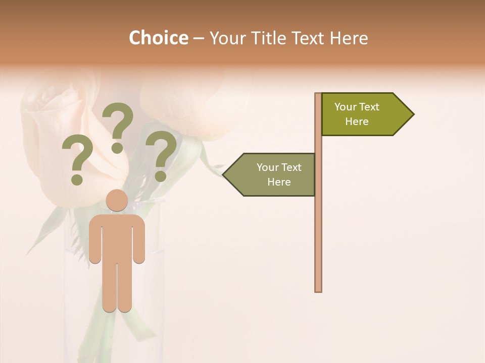 Pastel Colored Petal PowerPoint Template