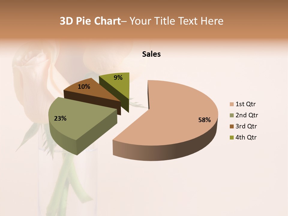 Pastel Colored Petal PowerPoint Template