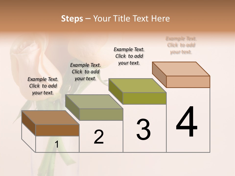 Pastel Colored Petal PowerPoint Template