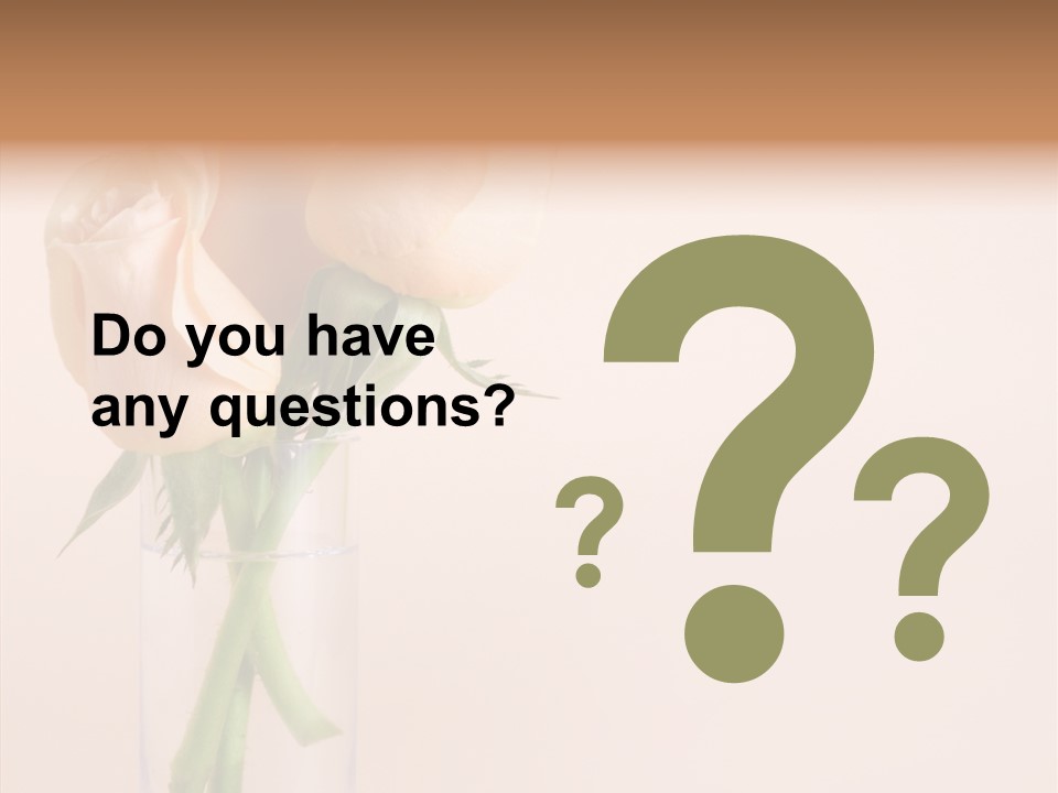 Pastel Colored Petal PowerPoint Template