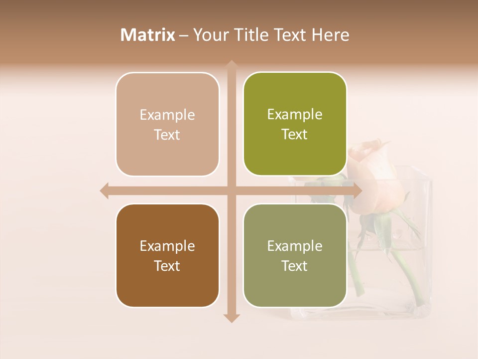 Elegance Pattern Romance PowerPoint Template