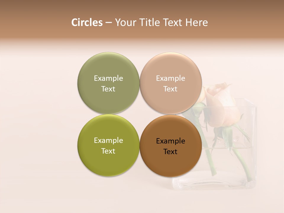 Elegance Pattern Romance PowerPoint Template