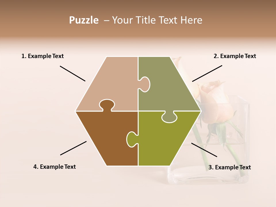 Elegance Pattern Romance PowerPoint Template