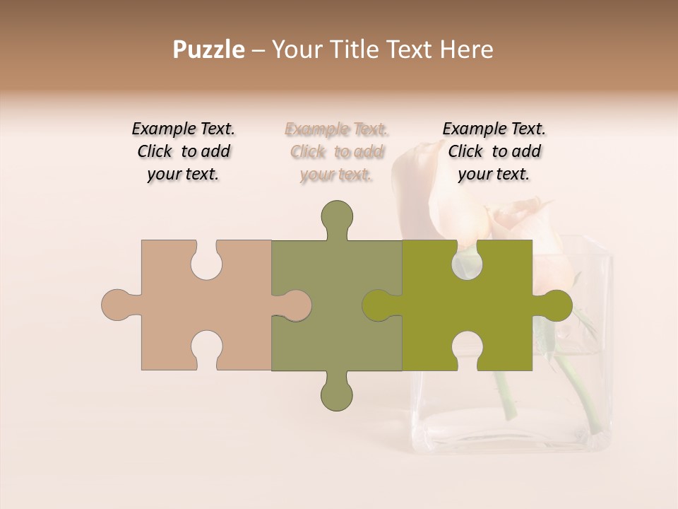 Elegance Pattern Romance PowerPoint Template