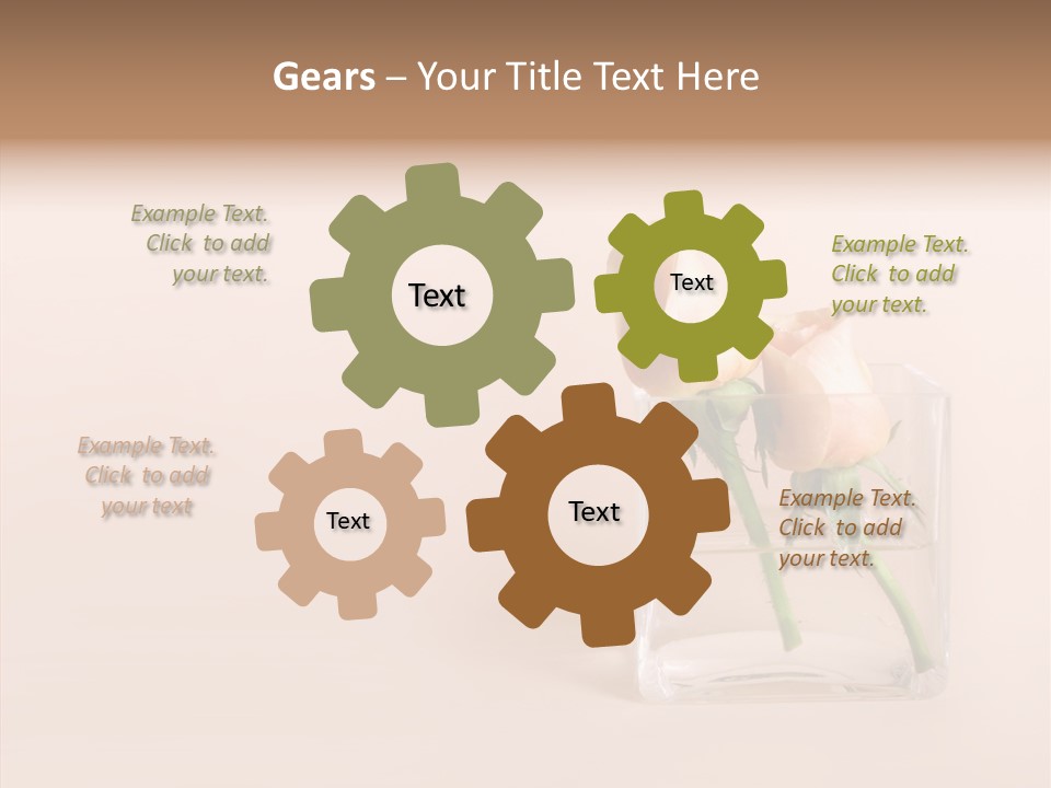 Elegance Pattern Romance PowerPoint Template