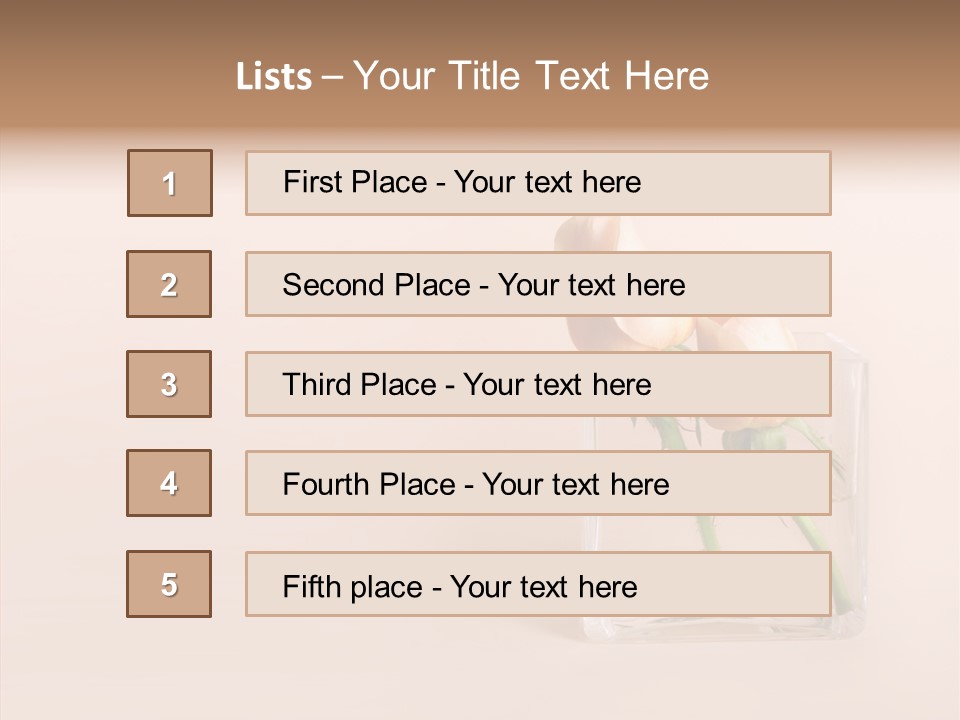 Elegance Pattern Romance PowerPoint Template