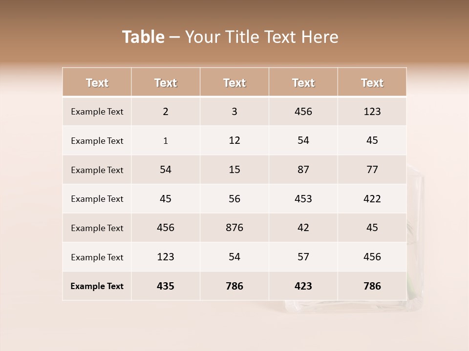 Elegance Pattern Romance PowerPoint Template