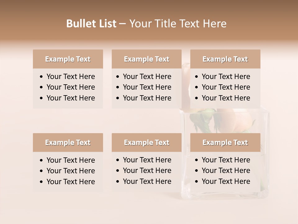 Elegance Pattern Romance PowerPoint Template