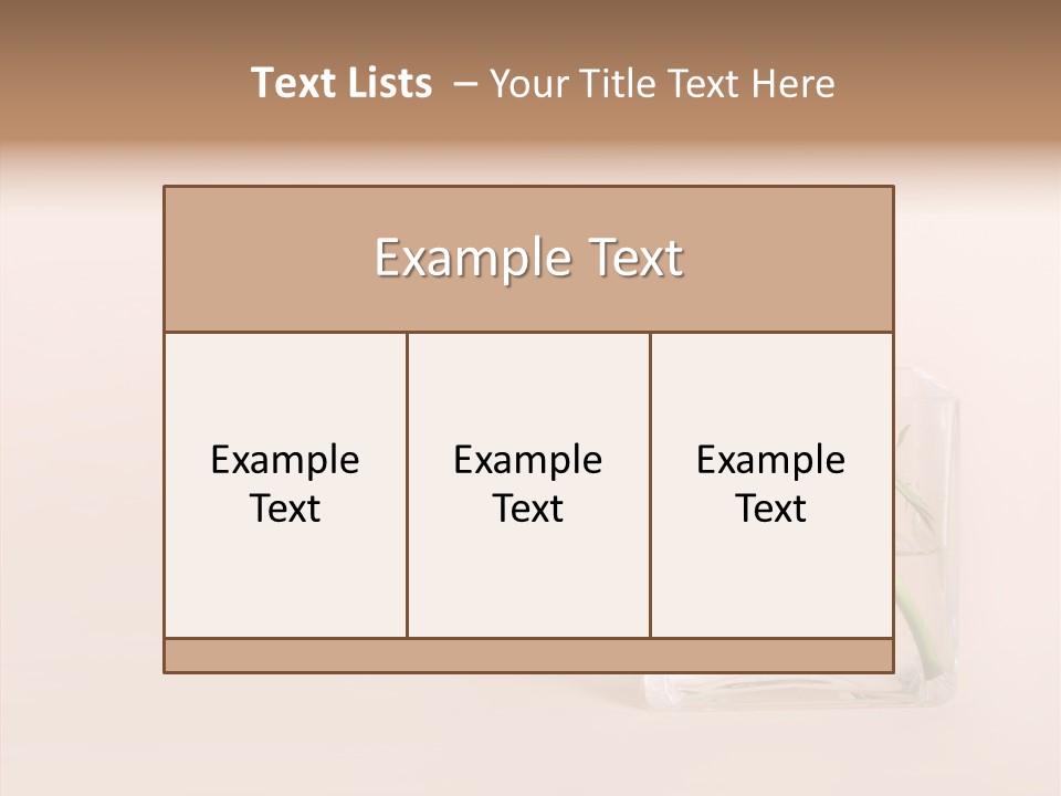 Elegance Pattern Romance PowerPoint Template