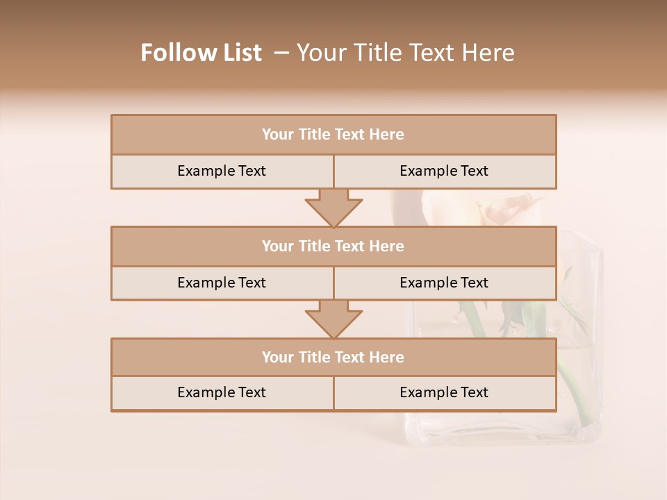Elegance Pattern Romance PowerPoint Template
