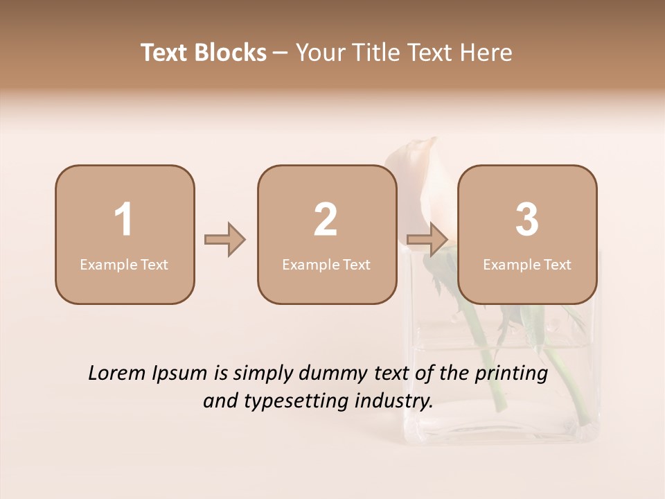 Elegance Pattern Romance PowerPoint Template