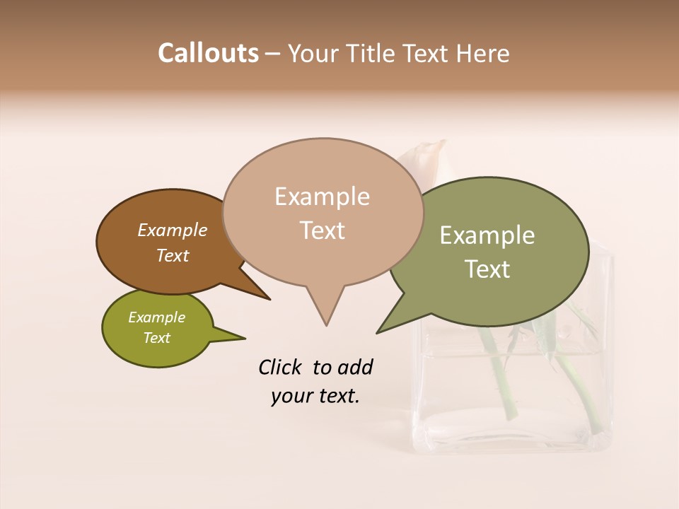 Elegance Pattern Romance PowerPoint Template
