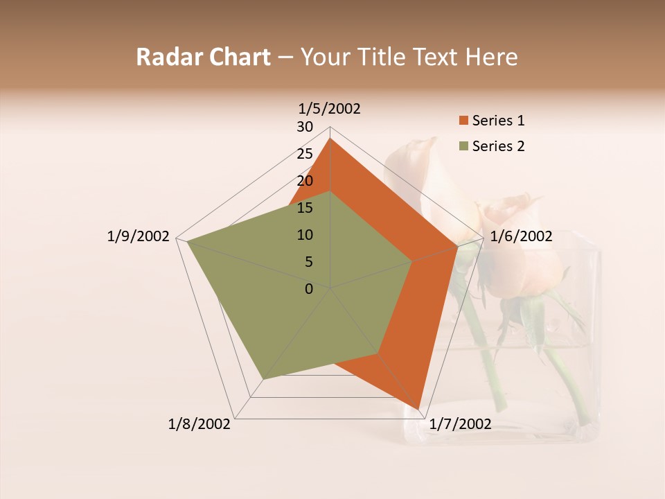 Elegance Pattern Romance PowerPoint Template