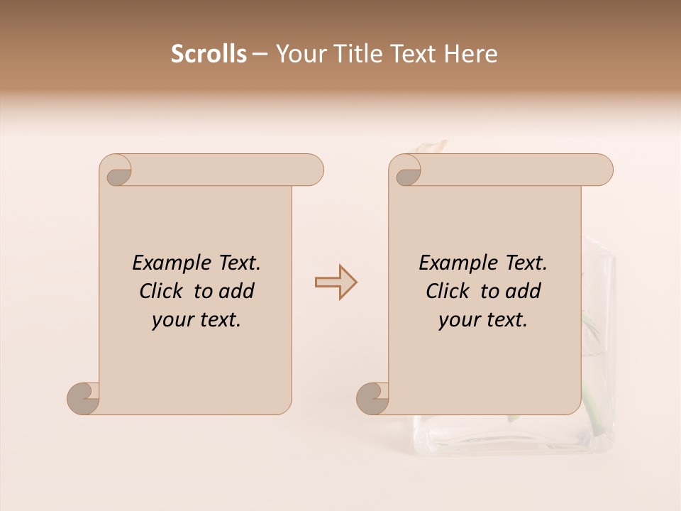Elegance Pattern Romance PowerPoint Template