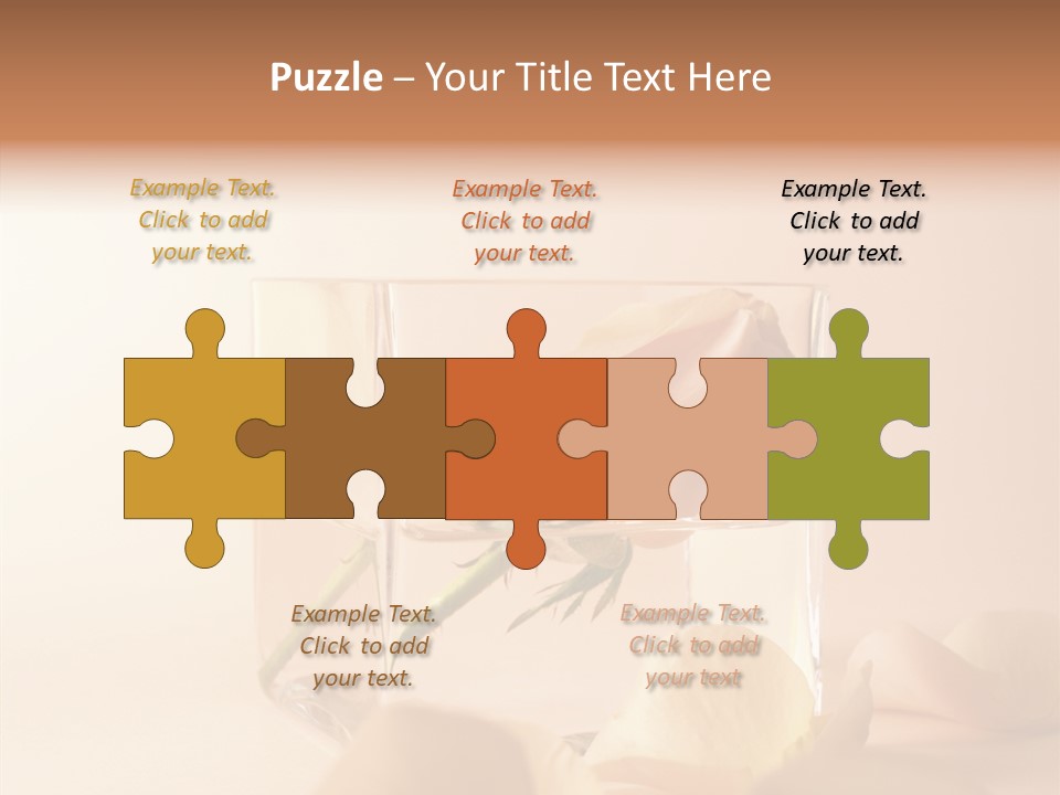 Head Floral Scented PowerPoint Template